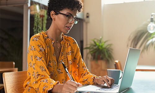 Education course student studying